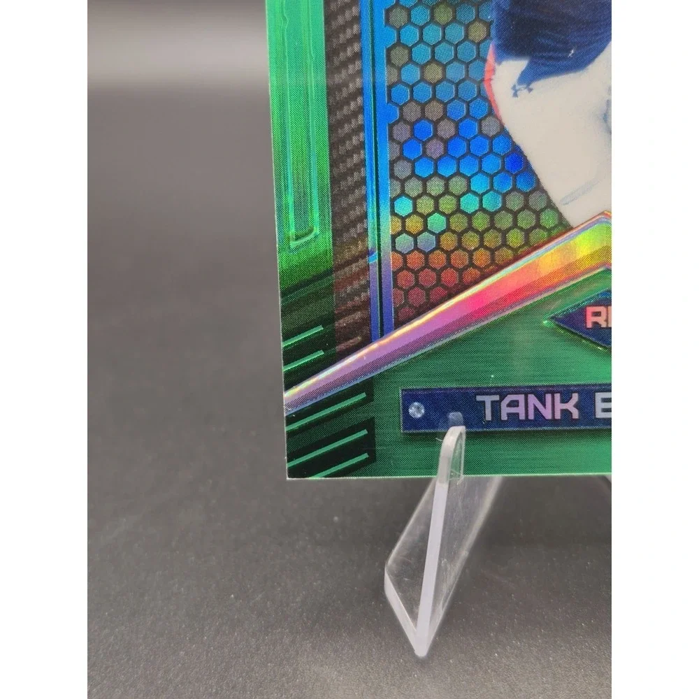 2023 Wild Card Tank Bigsby ABC-104 Green Rainbow Foil /10 Rookie SP 9/10